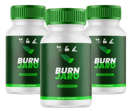 Burn Jaro capsule bottles for digestive support